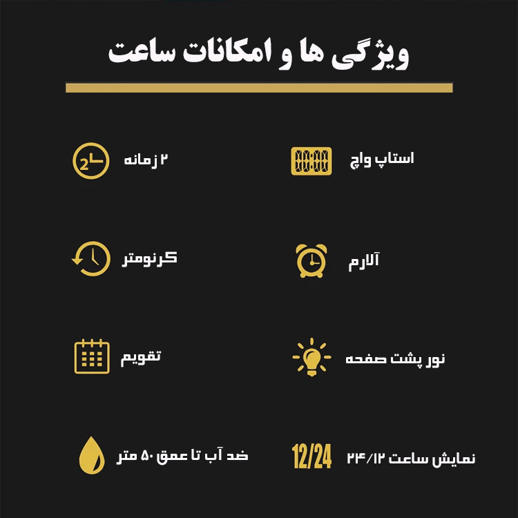 ساعت مچی عقربه‌ای مردانه اسکمی - تصویر 5