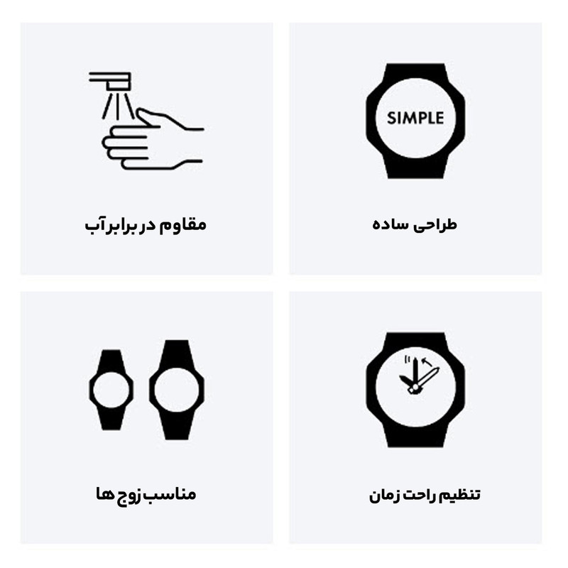 ساعت مچی زنانه کاسیو کوارتز بند استیللی - تصویر 3
