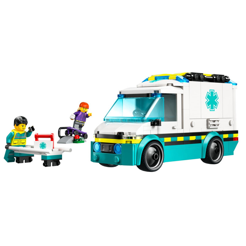 لگو City مدل Emergency Ambulance با 184 قطعه - تصویر 8