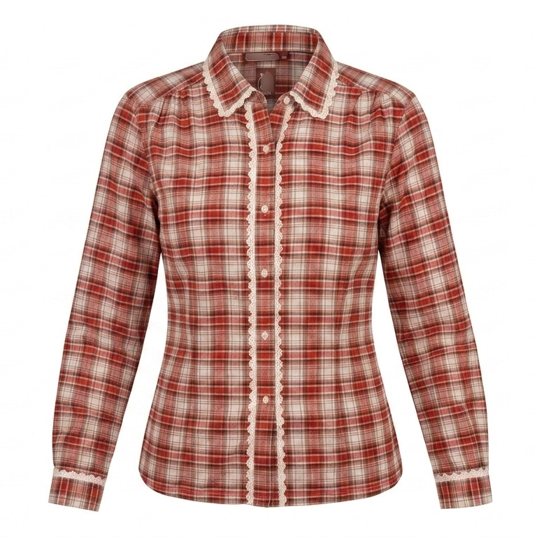 شومیز زنانه یقه برگردان آستین بلند مدل ۰۰۵es - تصویر 3