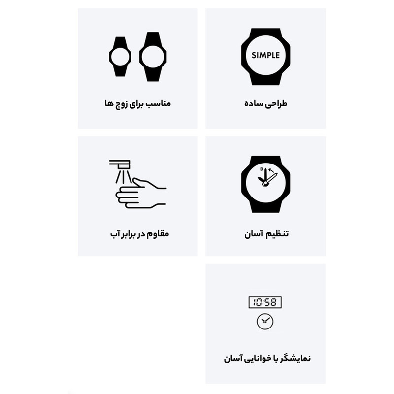 ساعت مچی زنانه کاسیو مدل LTP-VT01D-2BUDF - تصویر 9