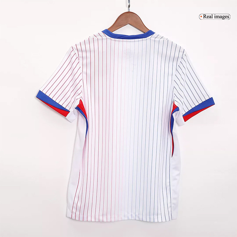 تی‌شرت ورزشی مردانه مدل فرانسه Away 2024 - تصویر 5