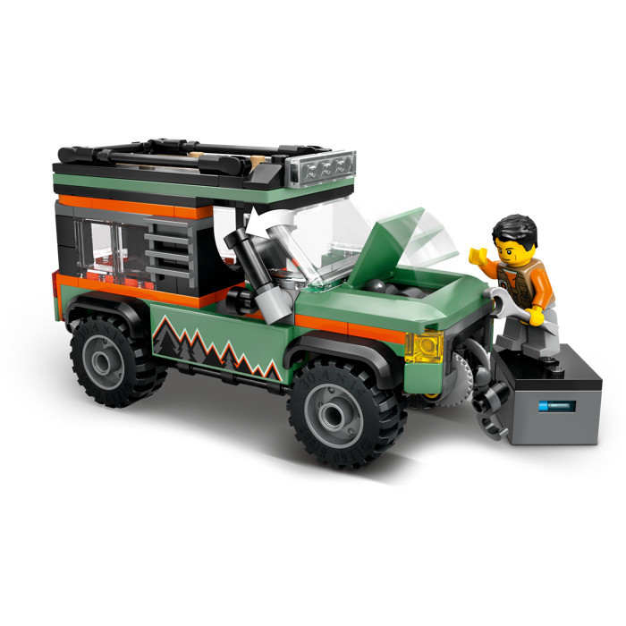 لگو City مدل Off-Road 4x4 Mountain Truck کد 60447 - تصویر 8