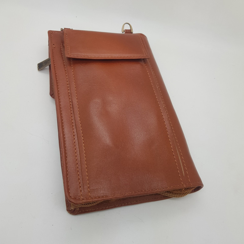 کیف مدارک چرم دیاکو مدل P100 دوشی با جیب موبایل - تصویر 25