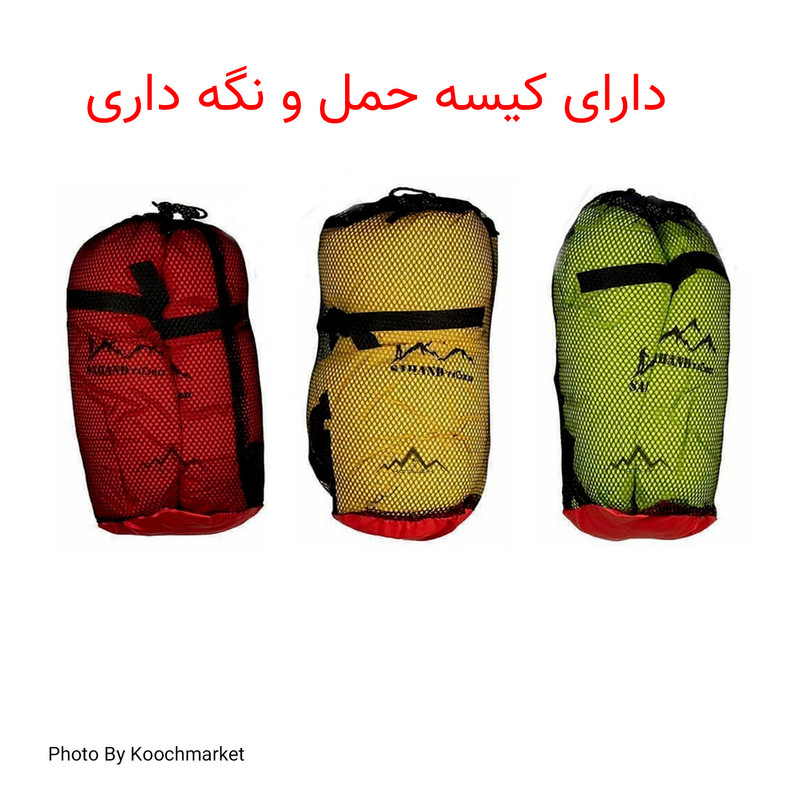 جوراب کوهنوردی ساق بلند مردانه سهند مدل پر اردک - تصویر 5