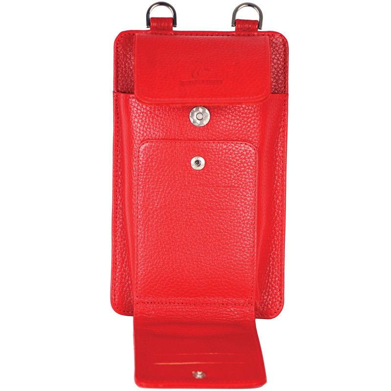 کیف گردنی چرم طبیعی بارز برای نگهداری مدارک و مسافرت - تصویر 12