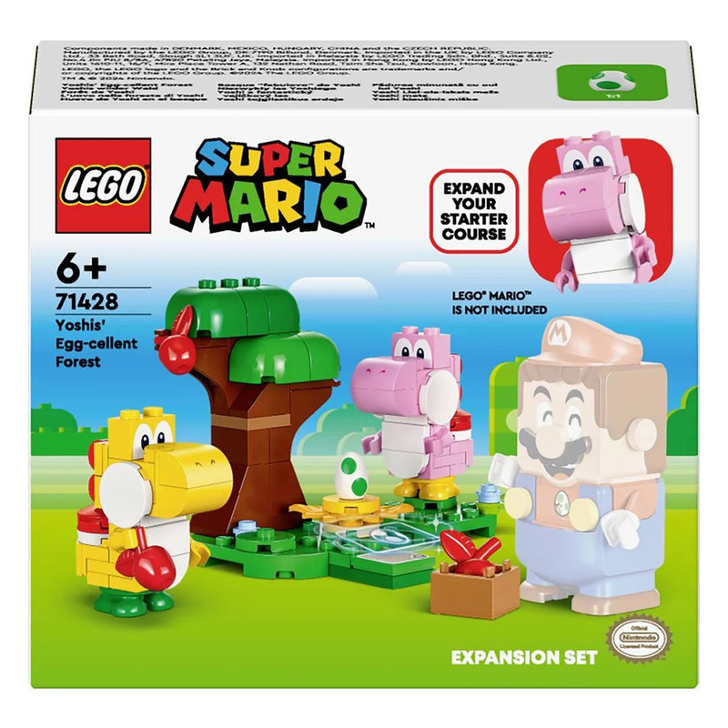 لگو Super Mario مدل Yoshi’s Wilder Wald کد 71428