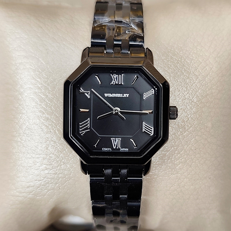 ساعت مچی کوارتز زنانه ویمبرلی مدل WB-CS431L مشکی استیل - تصویر 3