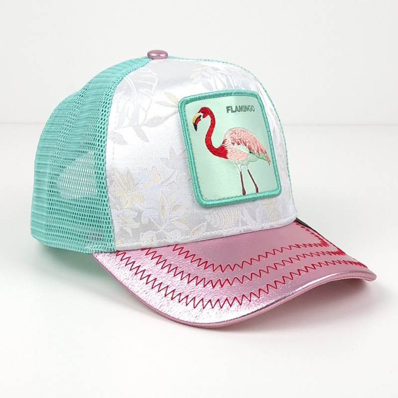 کلاه کپ گورین براز طرح FLAMINGO کد 4050 - تصویر 6