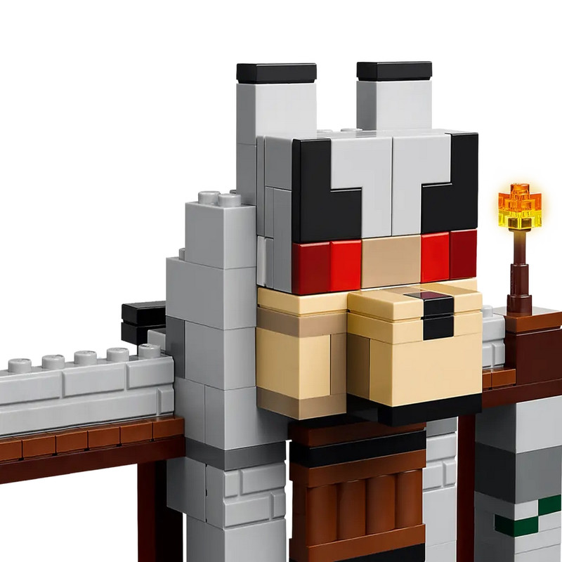 لگو Minecraft مدل The Wolf Stronghold کد 21261 - تصویر 5