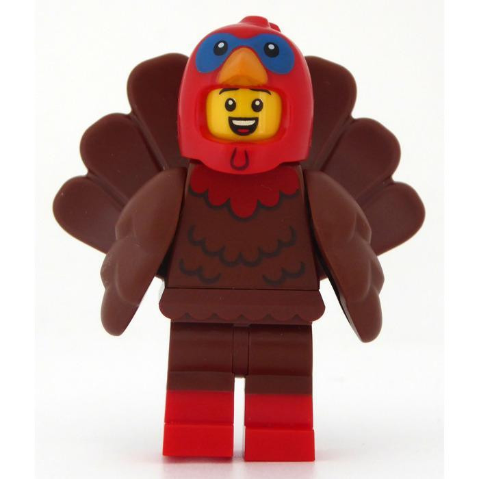مینی فیگور LEGO سری 23 مدل مرد بوقلمونی - تصویر 4