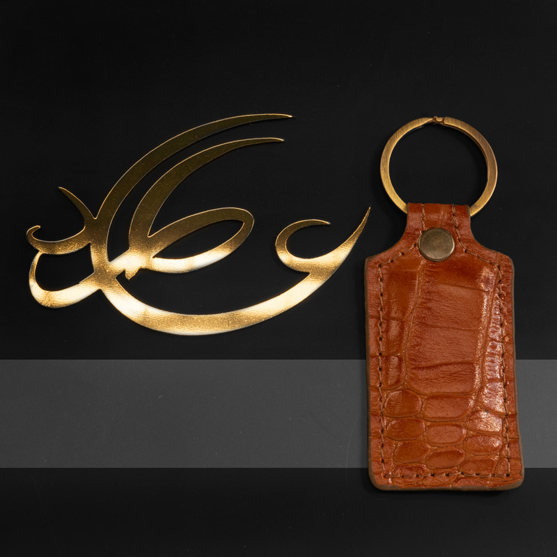 ست هدیه چرم عطارد مدل A22 جاکارت و جاکلیدی چرم طبیعی در جعبه چوبی - تصویر 33