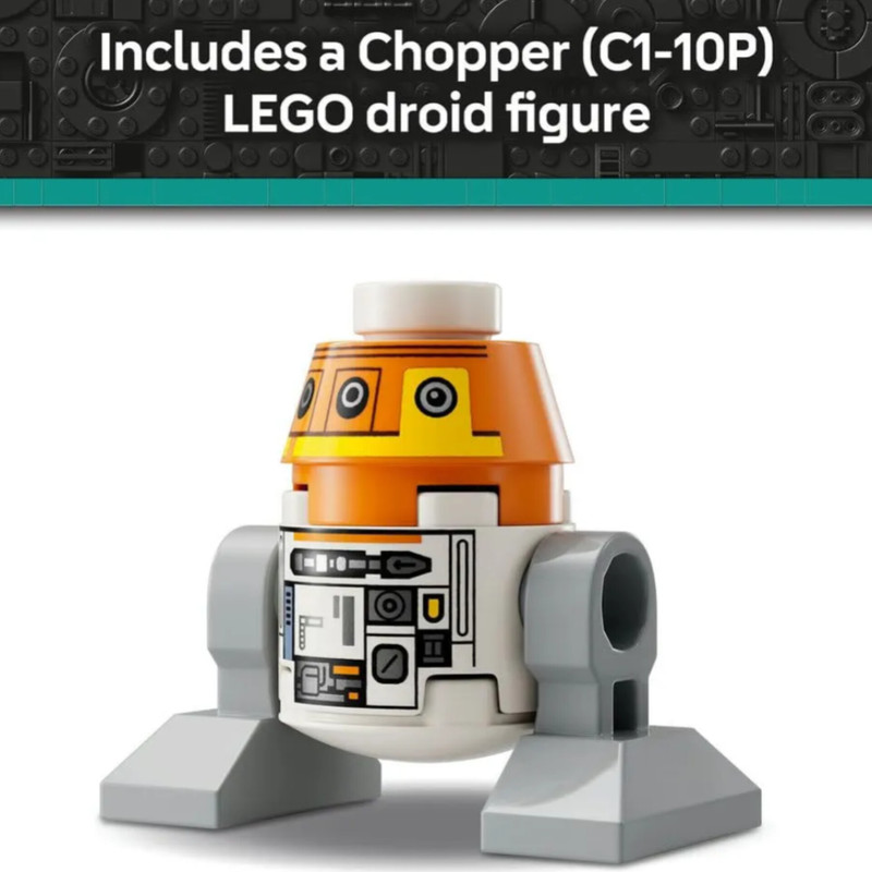 لگو Star Wars مدل Chopper C1-10P Astromech Droid - تصویر 6