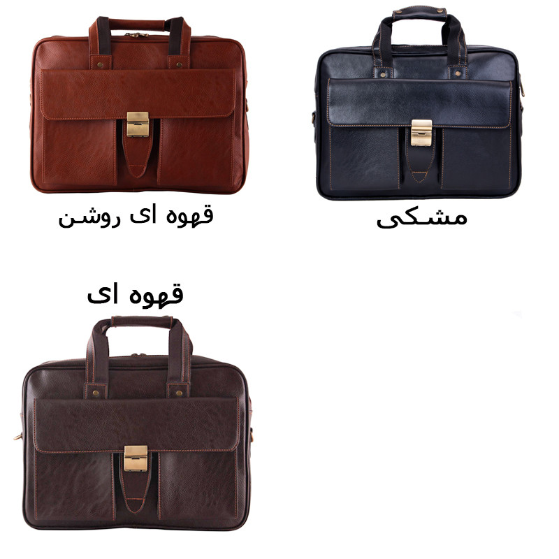 کیف اداری مردانه مدل NN-1223 چرم مصنوعی - تصویر 10