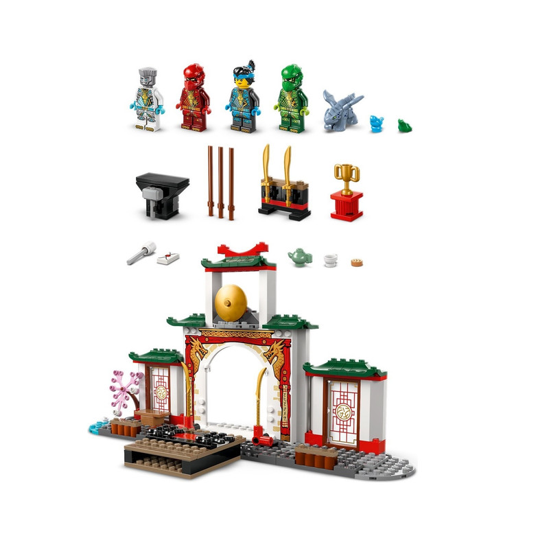 لگو NINJAGO مدل Ninja Spinjitzu Temple کد 71831 - تصویر 4