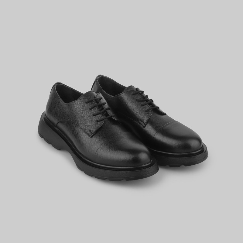 کفش چرمی زنانه چرم عطارد مدل SH329 روزمره - تصویر 12