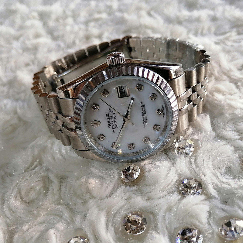 ساعت مچی عقربه‌ای مردانه مدل DATEJUST شیشه سافایر ضد خش - تصویر 2