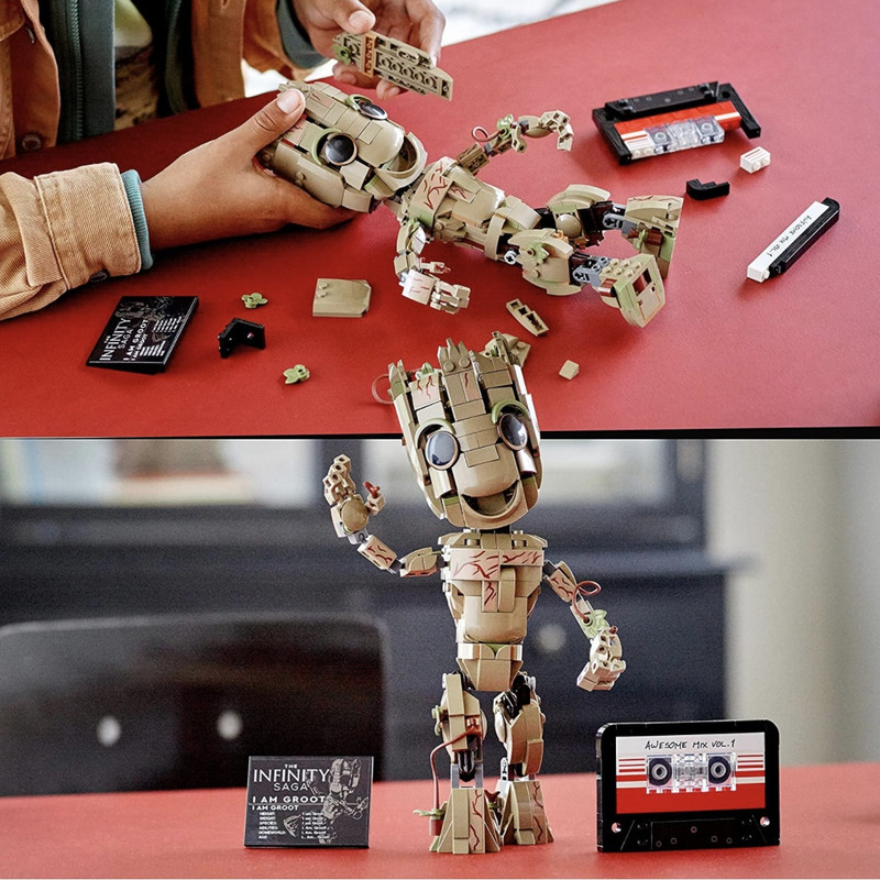 لگو Marvel مدل Baby Groot کد 76217 - تصویر 7