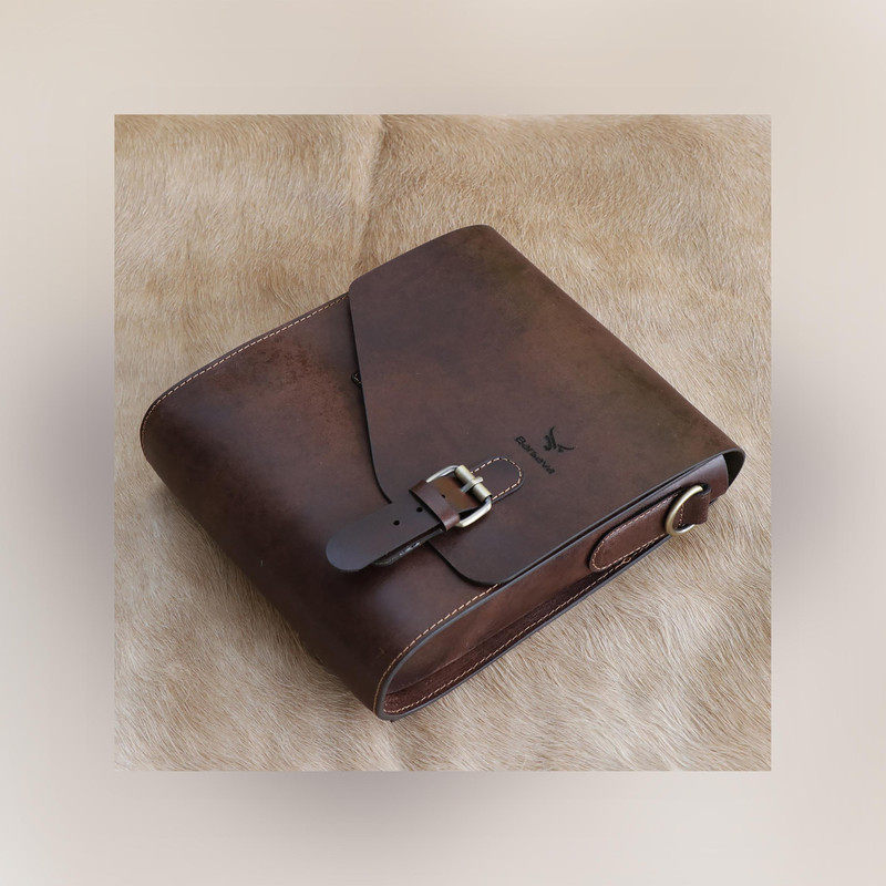کیف رودوشی چرم بارثاوا مدل 1203 سبک و نیمه رسمی - تصویر 6