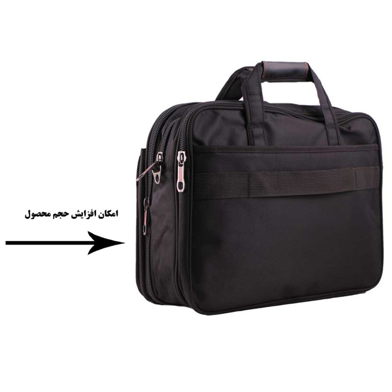کیف اداری چرم ما مدل دو کلاسیک و رسمی - تصویر 10