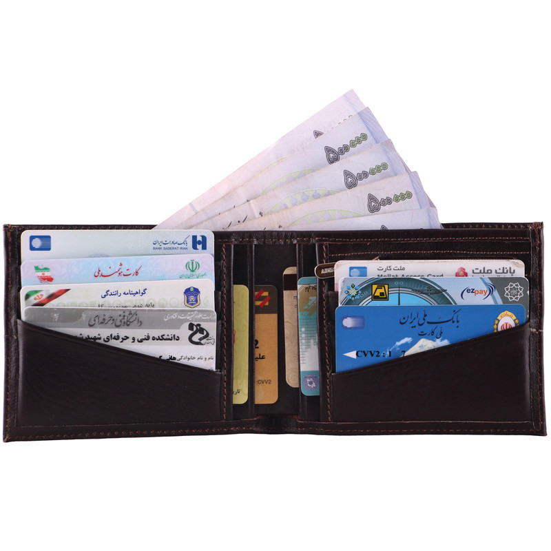 کیف پول چرم بارز مدل DM89 - تصویر 13