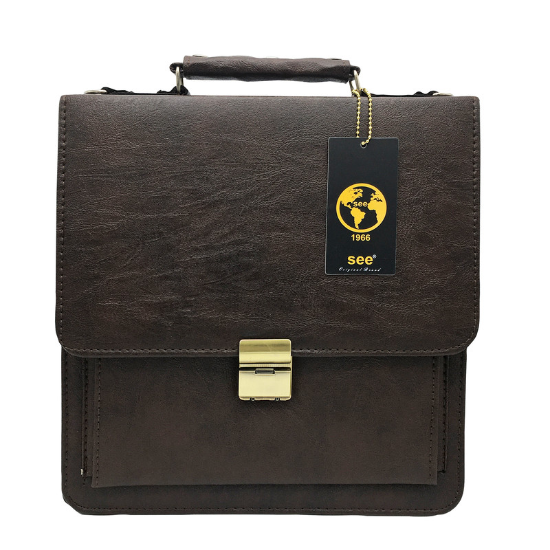 کیف اداری سیی مدل المنترا طرح خاص - تصویر 5