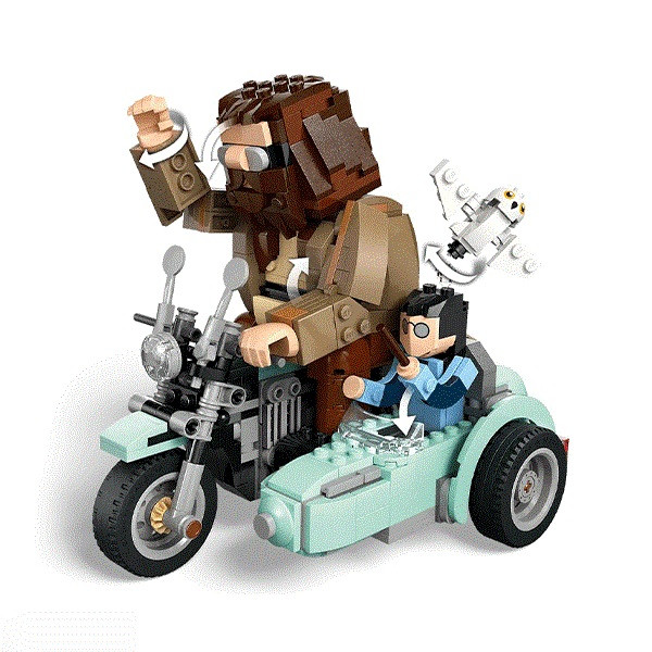 لگو Harry Potter کد 76443 با موتورسیکلت هاگرید - تصویر 5