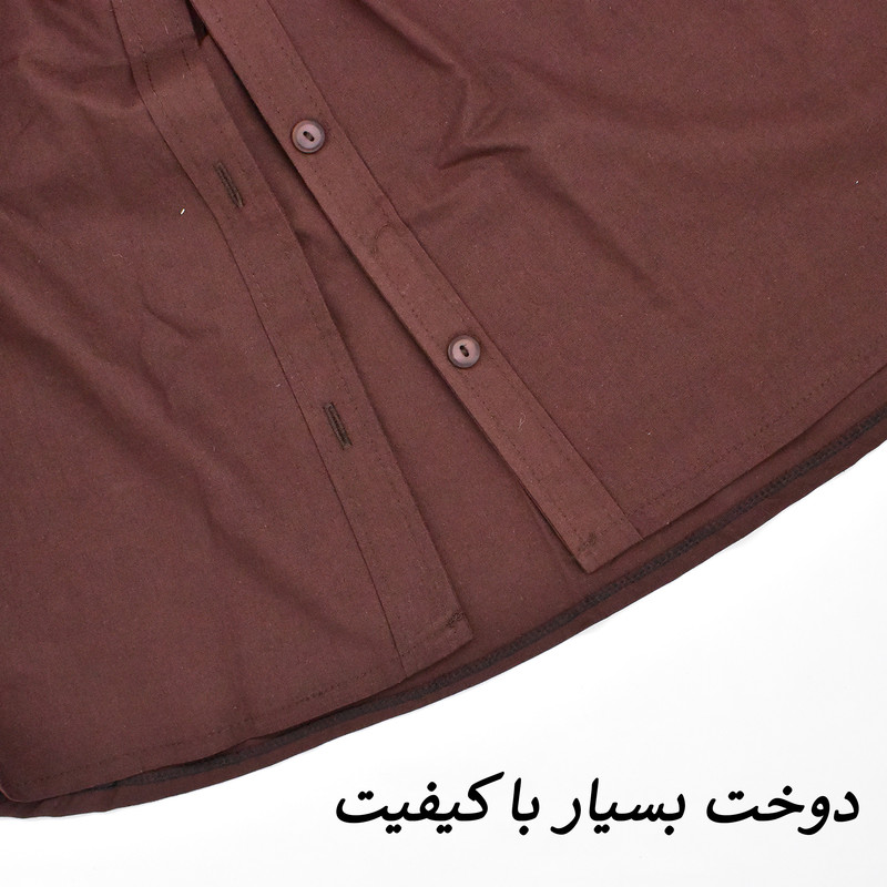 شومیز لینن آستین گره‌دار سه‌ربع برش خفاشی مدل لانا کد S1049 - تصویر 24