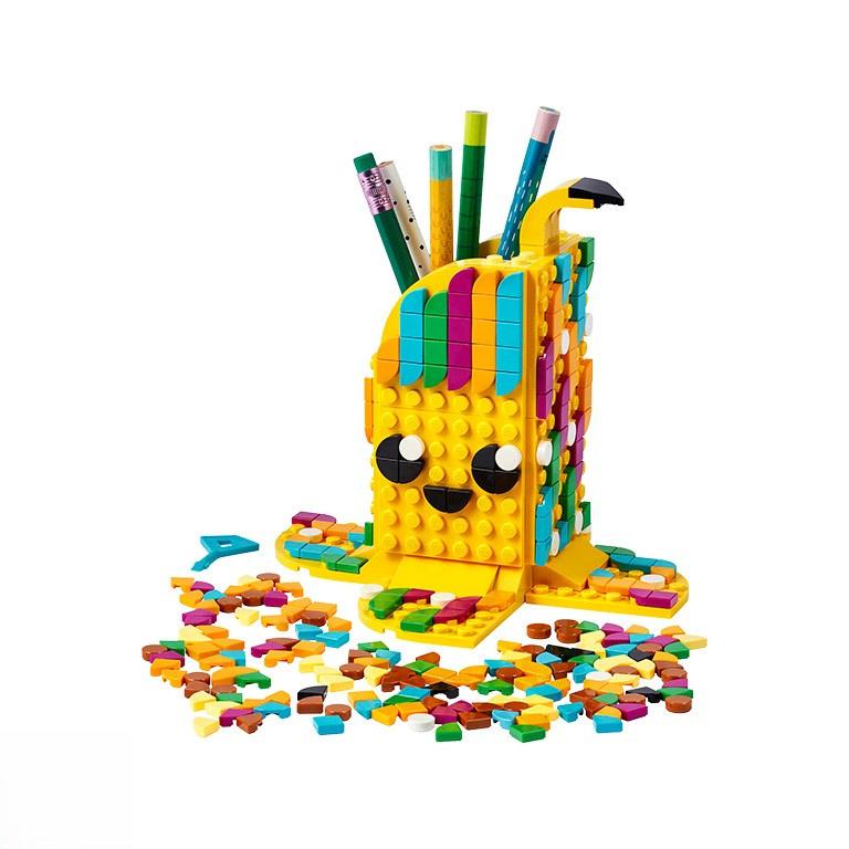 لگو DOTS مدل Banana Pencil Holder کد 41948 - تصویر 3