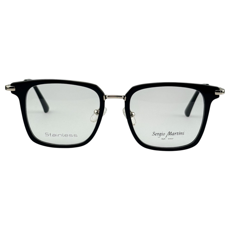 فریم عینک طبی کلاب مستر سرجیو مارتینی مدل SM-3002 c1 مربع