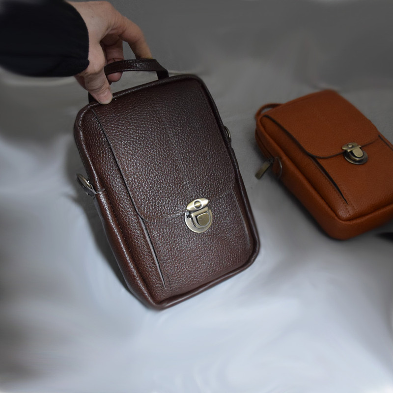 کیف رودوشی مردانه چرم طبیعی فلوتری مدل Man70 - تصویر 18