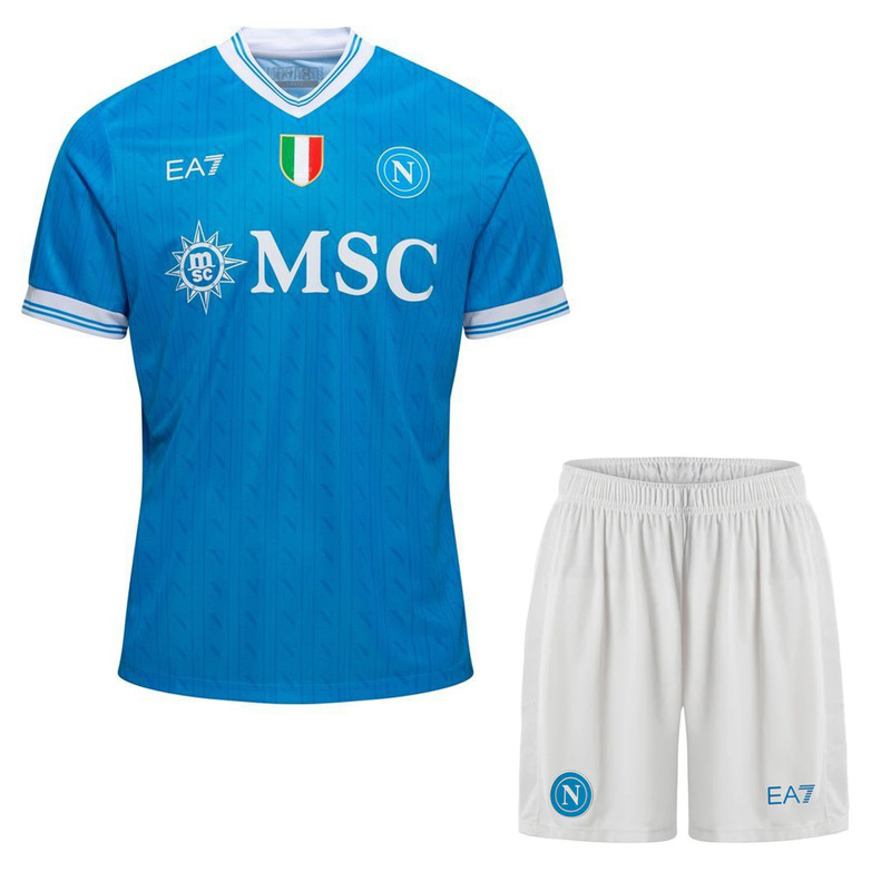 ست تی‌شرت و شلوارک مردانه ناپولی Home 2026 هواداری