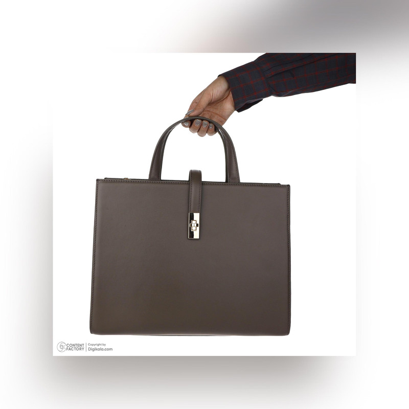 کیف دستی زنانه چرم مشهد مدل s0893-001 - تصویر 8