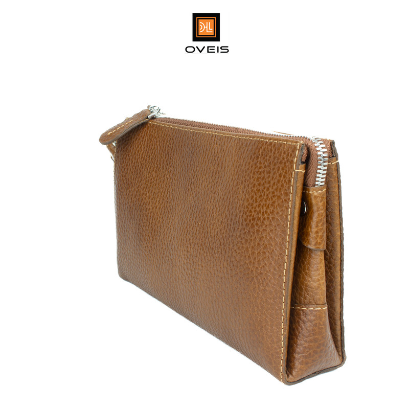 کیف دستی و پاسپورتی چرم اویس مدل W7007 ساختار کتابی - تصویر 12