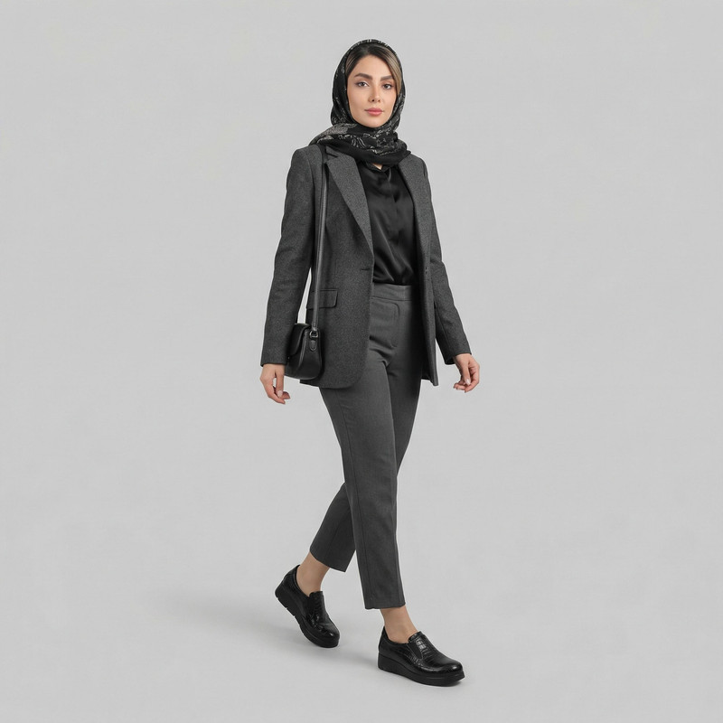 کفش روزمره زنانه چرم وحید مدل کامک - تصویر 13