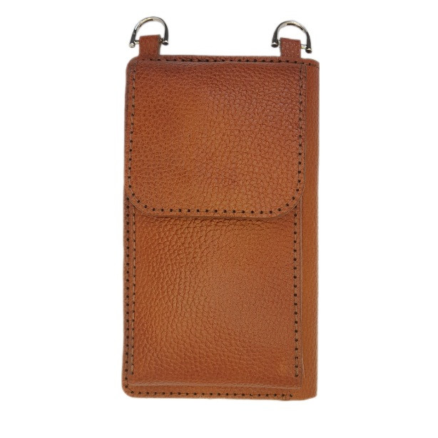 کیف دوشی اسپرت چرم طبیعی گاوی دوخت دستی بزرگ - تصویر 5