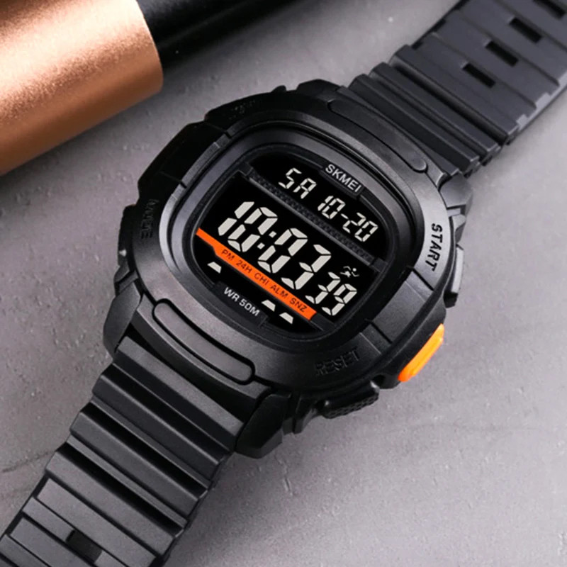ساعت مچی دیجیتال مردانه اسکمی مدل 1657 BK - تصویر 8