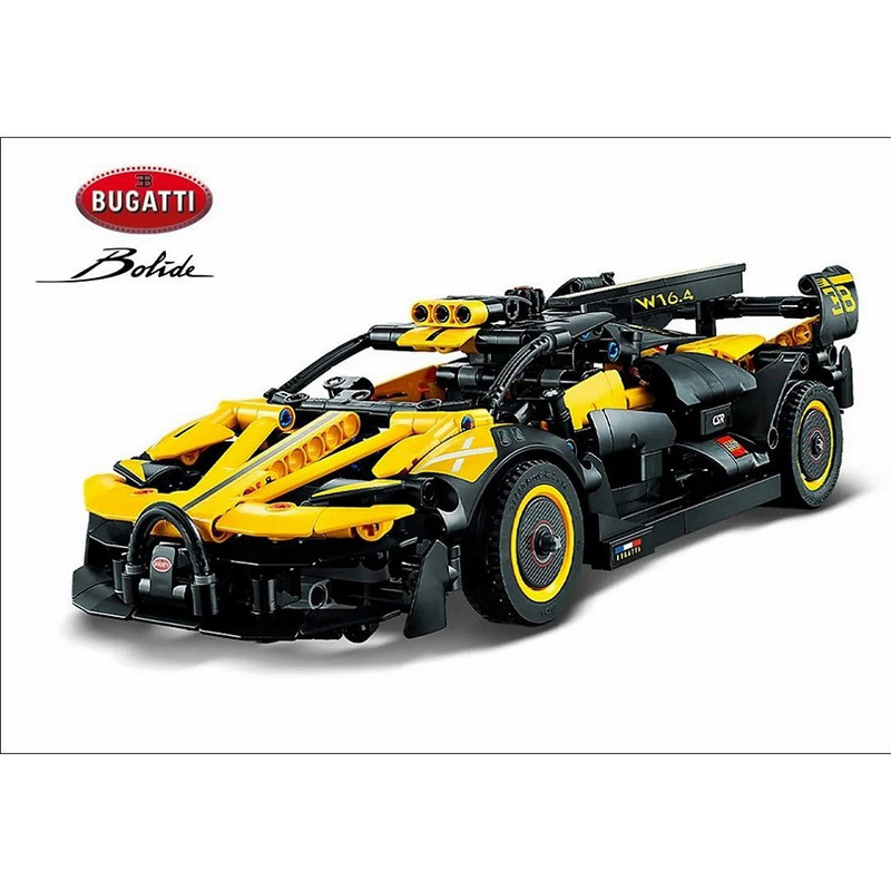 لگو Technic مدل Bugatti Bolide کد 42151 - تصویر 7