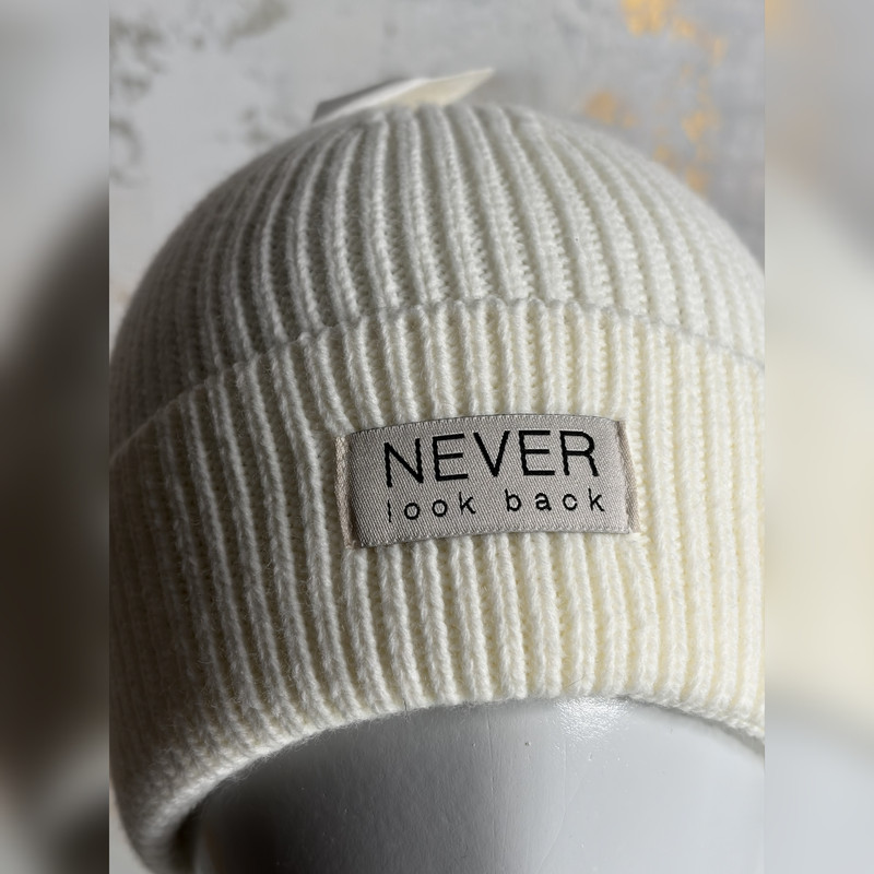 کلاه بافتنی ال‌سی وایکیکی اکریلیک با پچ NEVER LOOK BACK - تصویر 8