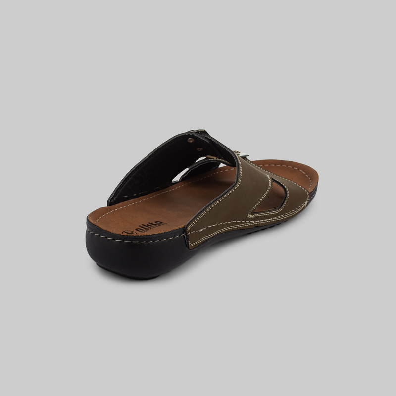 صندل طبی مردانه نیکتا با طراحی ارگونومیک و متریال چرمی باکیفیت - تصویر 20