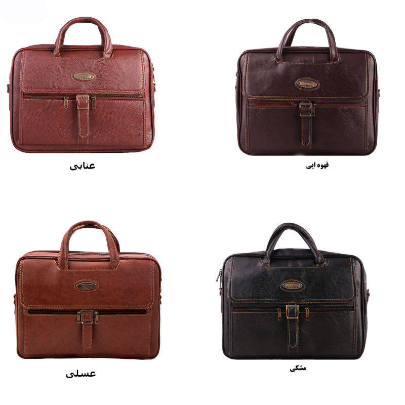 کیف اداری مردانه مدل A313 طراحی کاربردی - تصویر 5