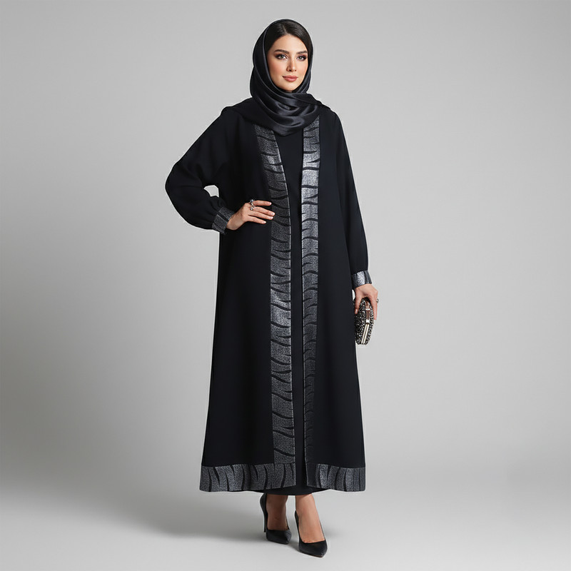 مانتو زیر زانو زنانه السانا مدل آوی کد 224984