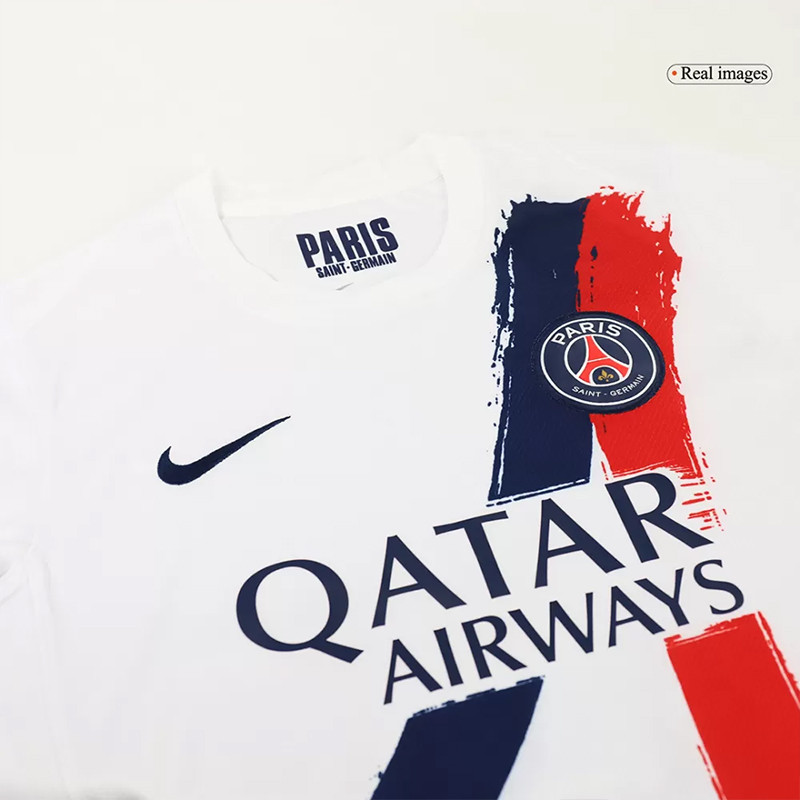 تی‌شرت ورزشی مردانه پاریس مدل Away 2025 - تصویر 5