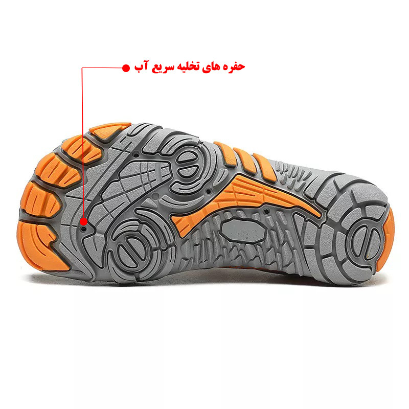 کفش ساحلی مردانه مدل A092 پارچه پنبه‌ای و زیره EVA - تصویر 5