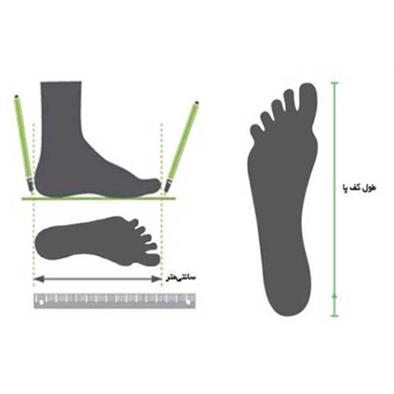 نیم‌بوت زنانه جاست فاب مدل ساده 111 - تصویر 7