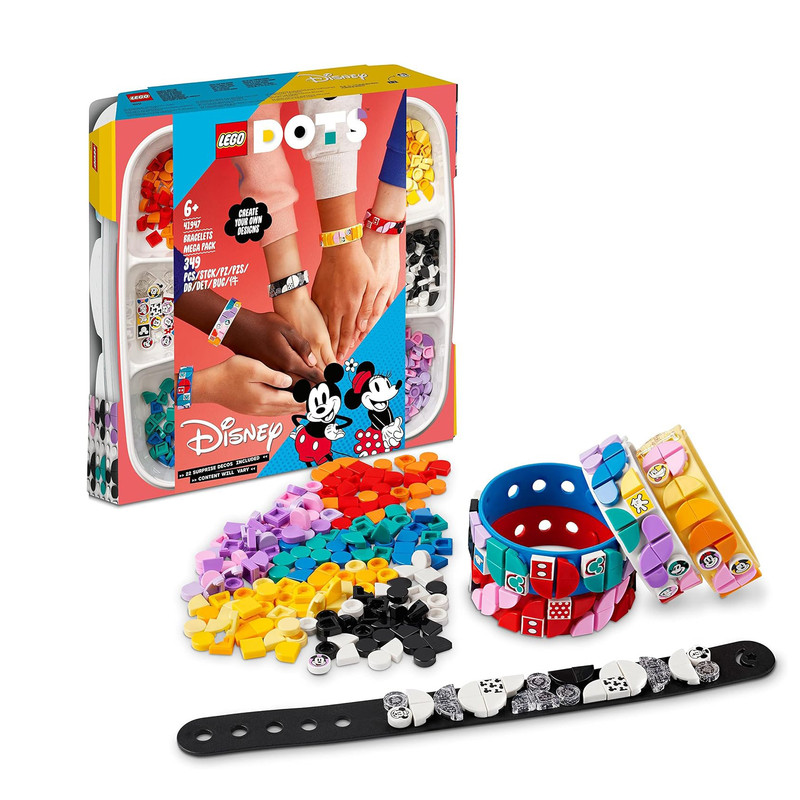 لگو DOTS مدل Mickey & Friends Bracelets Mega Pack - تصویر 6