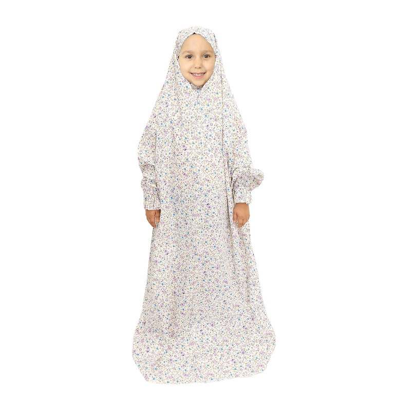 چادر نماز دخترانه مدل راحیل سایز ۱۳۵ و ۱۴۰