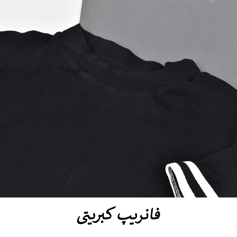 پیراهن یقه گرد زنانه ترک‌لاین مدل M5454 - تصویر 7