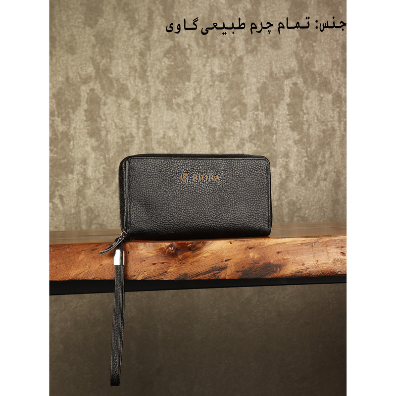 کیف دستی و پاسپورتی مردانه بیورا مدل PA023 چرم طبیعی فلوتر - تصویر 3