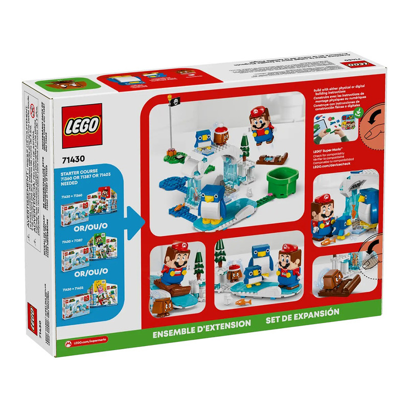 لگو Super Mario مدل Familie Pinguin کد 71430 - تصویر 10